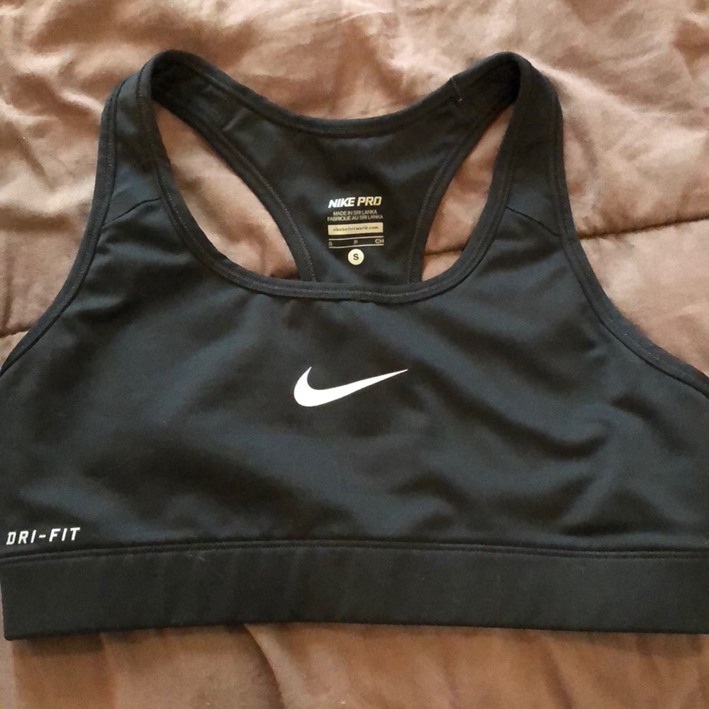 Nike Dri-fit Black sports bra